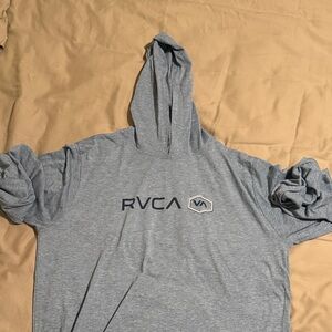 RVCA Heather Gray Hoodie